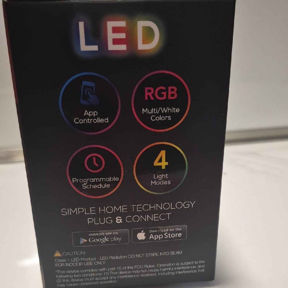 Vibe LED Smart Light Bulb - Multicolor - Picture 2 of 4